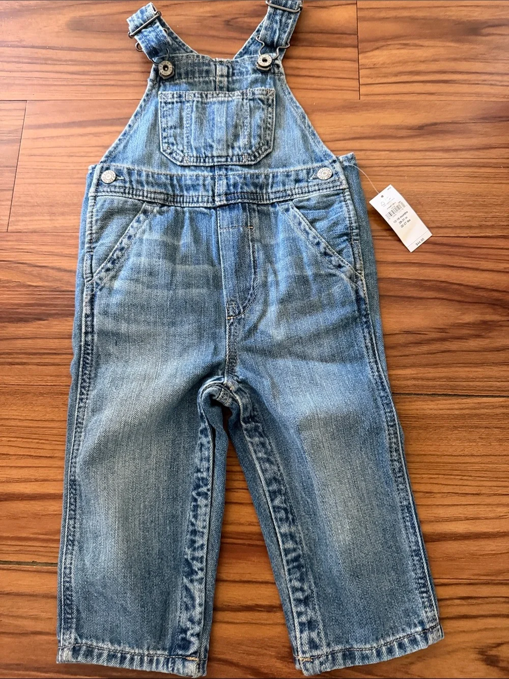 GAP Light Blue Denim Kids Overalls